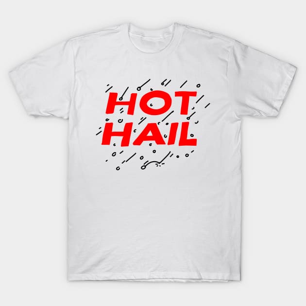 Hot Hail T-Shirt by danpritchard
